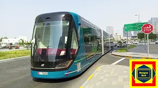 #Tram like Electric Bus #Abu Dhabi City