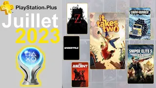 Ps+ EXTRA de Juillet 2023 : 15 jeux offerts  ➤ Trophée platine  : Temps d'obtention et Difficulté