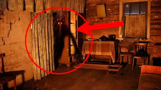 DEMON or GHOST IN ABANDONED HOUSE