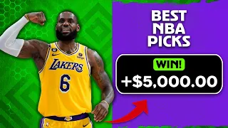 (LOCK OF THE DAY!) Best NBA Picks Today |Friday|