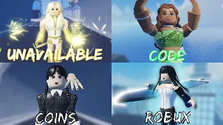 Getting a kill with (almost) every character/skin. PT.2. heroes online world roblox