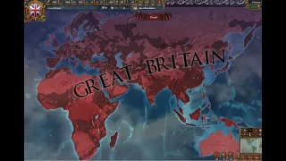 EU4: GB Failed World Conquest Explosion and Timelapse