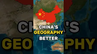 China's geography is better than you think...   #shorts #china #chinese #geography #facts