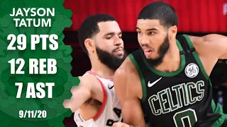 Jayson Tatum takes over in Raptors vs. Celtics Game 7 showdown | 2020 NBA Playoffs