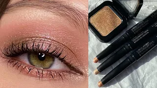 Kiko Milano Eyeshadow Sticks and Glitter Shower Eyeshadow | Sparkly Eye Makeup Look Tutorial