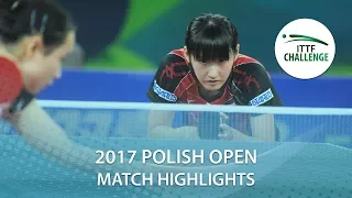 2017 Polish Open Highlights: Mima Ito vs Kato Miyu (1/2)