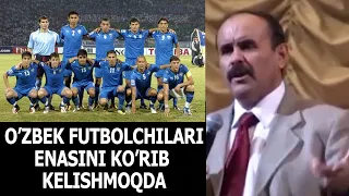 Hojiboy Tojiboyev - O'zbek futbolchilari enasini ko'rib kelishmoqda