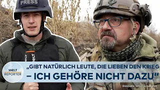 KAMPF IM DONBASS: Ex-Bundeswehrsoldat kämpft nun in der Ukraine gegen Putins Truppen | WELT Reporter