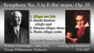 Beethoven: Symphony No. 3, Furtwängler & VPO (1952) ベートーヴェン 交響曲第3番 フルトヴェングラー