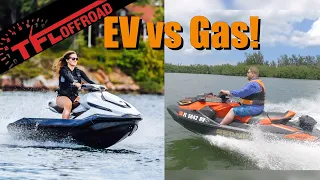 Are Electric PWCs Going to Take Over Your Lake? We Compare E-PWCs and Sea-Doo Models to Find Out