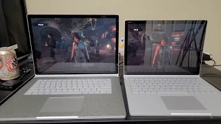 Surface Book 3 15" vs. 13.5" - Gaming and Throttling Performance