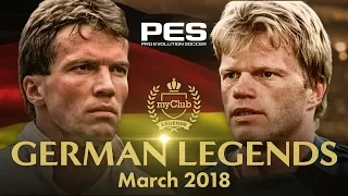 PES 2018 - German Legends