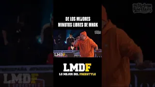 🎤De los MEJORES minutos libres de MNAK👑 - LMDF - Lo Mejor del Freestyle - SHORTS #2