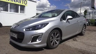 2013 Peugeot 308 CC Convertible. Start Up, Engine, and In Depth Tour.