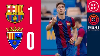 Resumen #PrimeraFederación | FC Barcelona Atlètic 1-0 CD Teruel | Jornada 8, Grupo 1