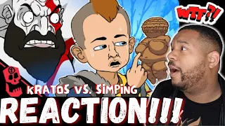 "THIS WAS A SIDE MISSION!🤣 | FLASHGITZ: KRATOS VS. SIMPING (GOD OF WAR CARTOON) | REACTION!!!