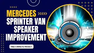 Sprinter van audio upgrade