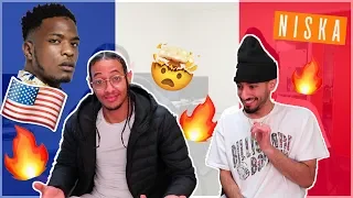 AMERICANS FIRST REACTION TO FRENCH RAP /HIP-HOP * Niska - Bâtiment (Clip officiel) *