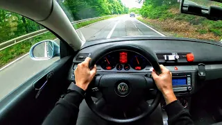 2008 Volkswagen PASSAT B6 | 2.0 TDI (chip) 165 HP 370 Nm | 0 - 100 | #POV Virtual Test Drive #Ep.37