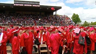 WOU Commencement Highlights 2016