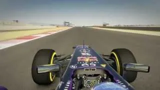 F1 2012 Vettel Onboard Lap Bahrain [F1 Game]