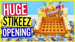 HUGE NEW 2017 Lidl Stikeez Fruit & Veg Opening! 40 Stikeez Blind Bags, How Many Can We Collect?