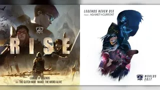 Rising Legends Never Die (Mashup) - League of Legends, Against The Current, The Glitch Mob, & Mako