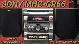 SONY MHC-GR66( sold out Rafi Sagar ji from shivmoga has bought it)call at 7814782002