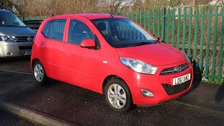 2011 Hyundai i10 1.2 Active - Start up and in-depth tour