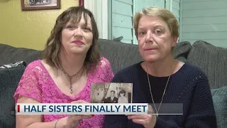 Long-lost half sisters reunited after 50 years through Ancestry.com search