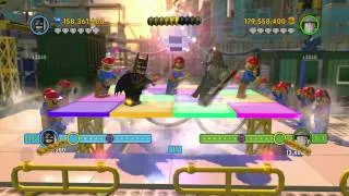 The LEGO Movie Game - The Awesome Dance with Gandalf and Batman