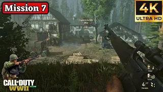 Call of Duty: WWII - Mission 7 - Death Factory - (No Commentary) 4K Ultra HD 60 FPS