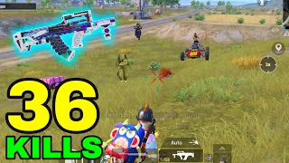 SUPER POWER of NEW GROZA!!! | 36 KILLS vs SQUADS | PUBG MOBILE