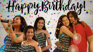 Saachi's Birthday Reaction vlog || Kaisa Hai Ye Rishta Anjana || @DangalTVChannel