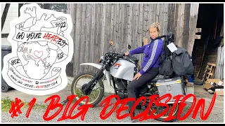 #1 With my xt500 from Germany to Australia. Making a big decision & preparing the motorcycle