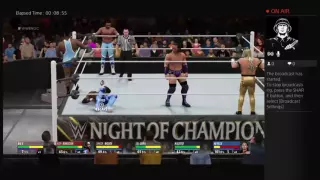 New day vs lucha dragons and Neville