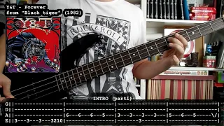 Y&T - Forever (bass cover w/ Tabs)