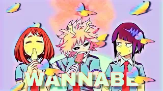 MHA|BNHA•GIRLS (AMV)-Wannabe