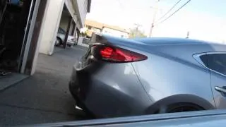 2014 Mazda 6 with resonator delete and Racing Beat exhaust