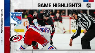 Rangers @ Hurricanes 2/11 | NHL Highlights 2023