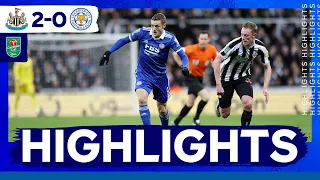 Foxes Lose Out To Magpies In EFL Cup | Newcastle United 2 Leicester City 0 | Carabao Cup Highlights