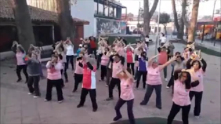 ensayo zumba- Baile Adulto Mayor