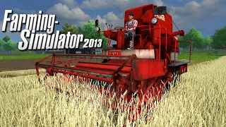 A PRIMEIRA COLHEITA DE TRIGO | Evolução Constante | Farming Simulator 2013 - EP 01