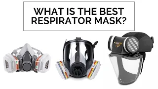 What is the best respirator mask to protect yourself against saw dust and epoxy resin dust?