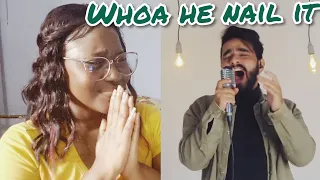 FIRST TIME HEARING _ GABRIEL HENRIQUE covers [ one sweet day ] REACTION