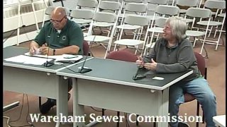 Wareham Sewer Commissioners Meeting 4-27-2017