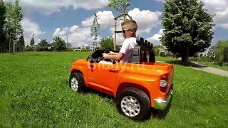 Детский электромобиль Toyota Tundra (JJ2255, RiverToys)