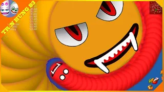 🐍 WORMATE ZONE.IO || Rắn Săn Mồi # BIGGEST SNAKE | Epic Worms Zone Best Gameplay | Trần Hùng 83