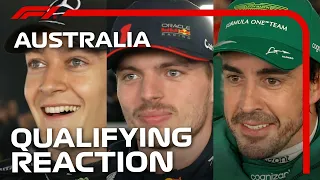 Drivers React After Qualifying | 2023 Australian Grand Prix