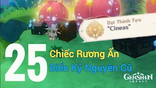 25 [+2 Trong Bình Luận] Chiếc Rương Ẩn Ở Khu Vực Biển Kỷ Nguyên Cũ Genshin Impact 4.6 Fontine